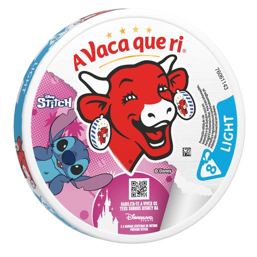 A VACA QUE RI Queijo Fundido Porções Light (8 unidades) 125 g