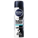 NIVEA MEN Desodorizante Spray Invisible Black & White Active 150 ml NIVEA MEN Desodorizante Spray Invisible Black & White Active 150 ml