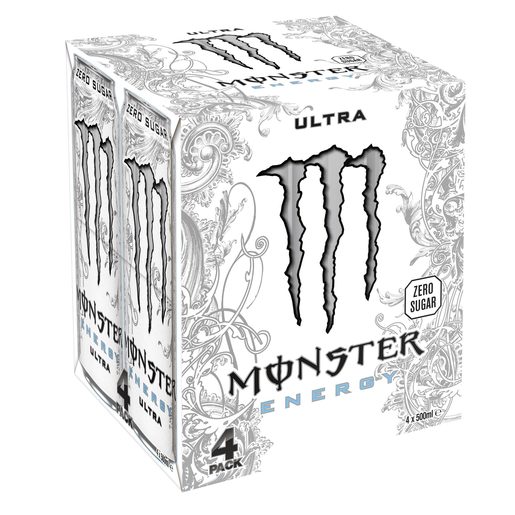 MONSTER Bebida Energética Ultra White  4x500 ml