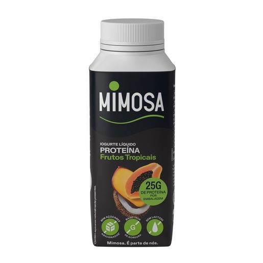 MIMOSA Iogurte Líquido Proteína Frutos Tropicais 250 ml