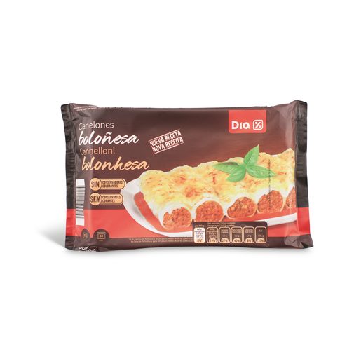 DIA Canelones de Bolonhesa 500 g DIA Canelones de Bolonhesa 500 g