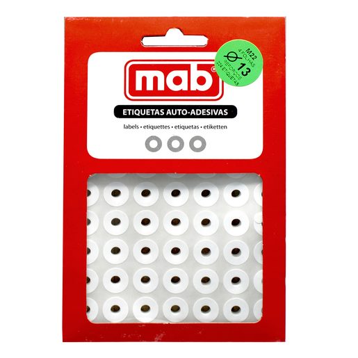 MAB Etiqueta Adevisa Reforço 4 folhas MAB Etiqueta Adevisa Reforço 4 folhas
