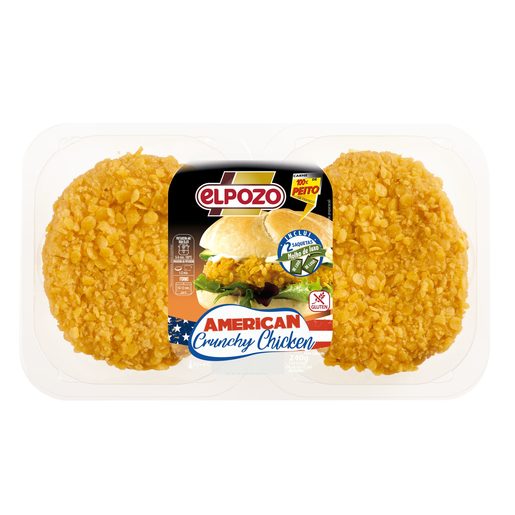 ELPOZO Hamburguer de Frango Panado 2x120 g ELPOZO Hamburguer de Frango Panado 2x120 g