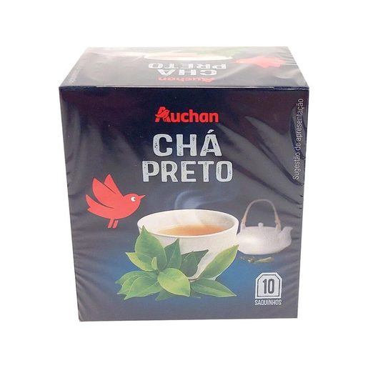 AUCHAN Chá Preto 10 un