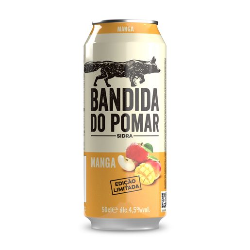 BANDIDA DO POMAR Sidra com Álcool Manga 500 ml