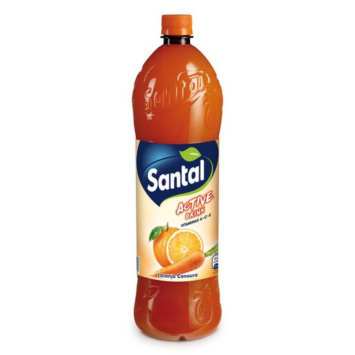 SANTAL Refrigerante Sem Gás Active Drink Laranja E Cenoura 1,5 L