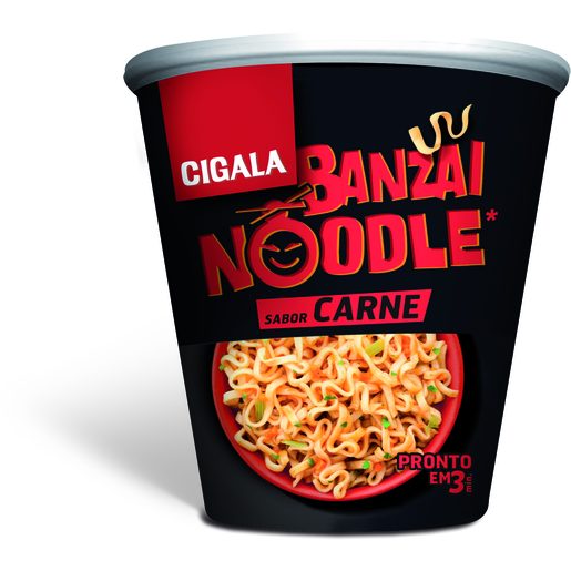CIGALA Banzai Noodles Sabor A Carne 67 g