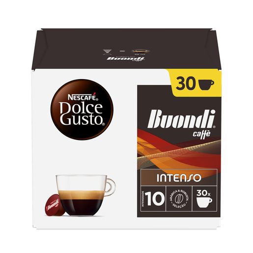 DOLCE GUSTO Cápsulas de Café Buondi Intenso (Intensidade 10) 30 un