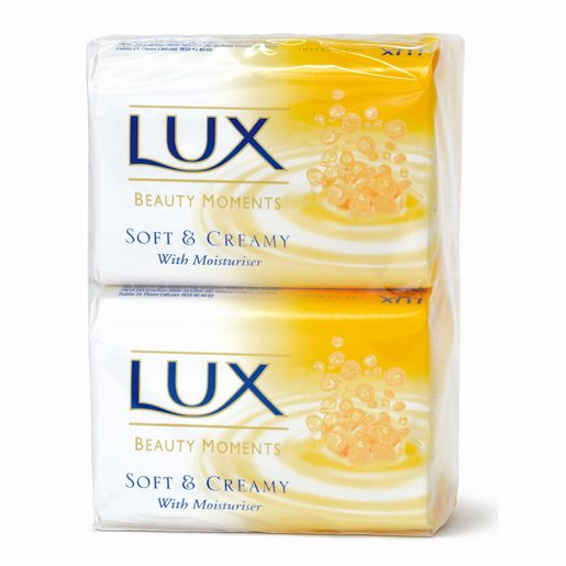 LUX Sabonete Sólido Soft&Creamy 4x125 g