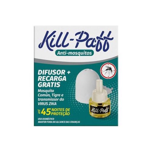 KILL PAFF Inseticida Difusor + Recarga Melgas e Mosquitos 33 ml