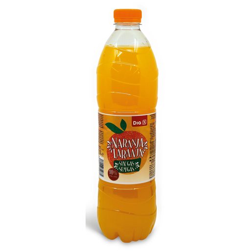 DIA UPSS Refrigerante Sem Gás de Laranja 1,5 L