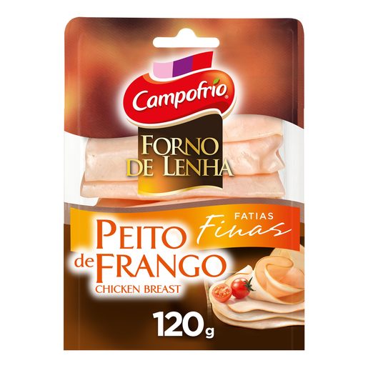 CAMPOFRIO Forno de Lenha Peito de Frango Fatias Clássicas 120 g