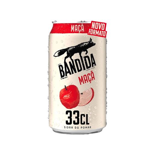 BANDIDA DO POMAR Sidra com Álcool Maçã 330 ml