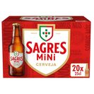 SAGRES Cerveja com Álcool 20x250 ml SAGRES Cerveja com Álcool 20x250 ml