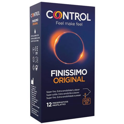 CONTROL Preservativo Finíssimo Original 12 un