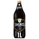 SAGRES Cerveja com Álcool Preta 1 L