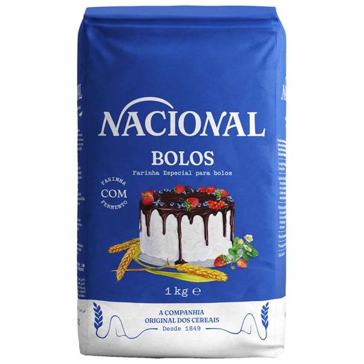 NACIONAL Farinha Para Bolos 1 kg