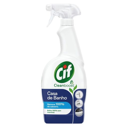 CIF Spray Power + Shine Cleanboost Casa de Banho 750 ml