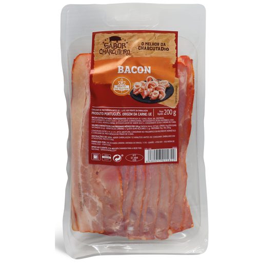 DIA SABOR CHARCUTEIRO Bacon Fatias 200 g