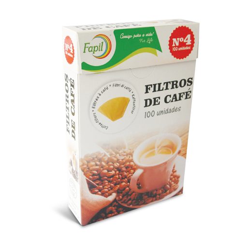 FAPIL Filtro de Café 100 un