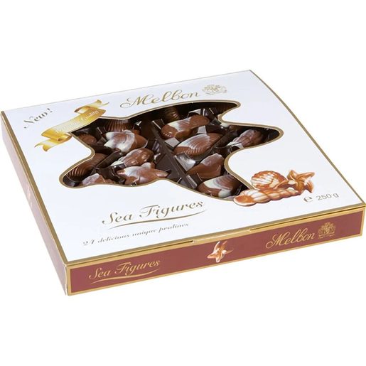 MELBON Chocolate Frutos Mar 250 g
