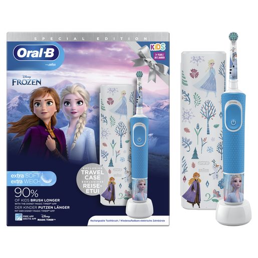 ORAL-B Pack Escova Elétrica Frozen + Estojo