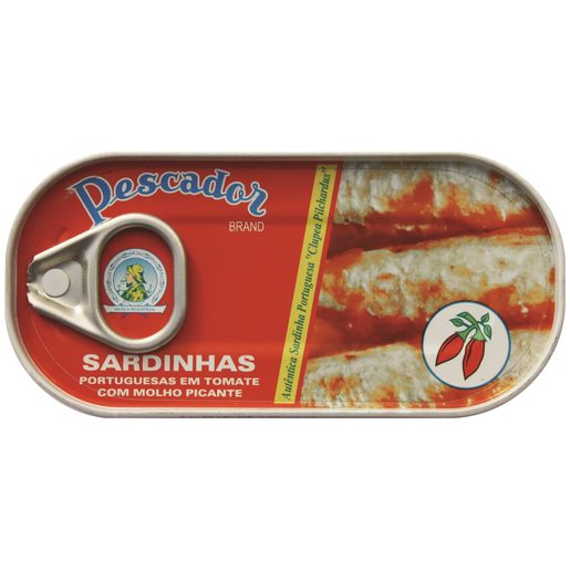 PESCADOR Sardinha Portuguesas em Tomate Picante 56 g