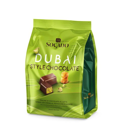 SOCADO Chocolate Pralines Estilo Dubai 150 g