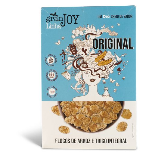 DIA GRANJOY Linha Cereais de Arroz E Trigo Integral 500 g