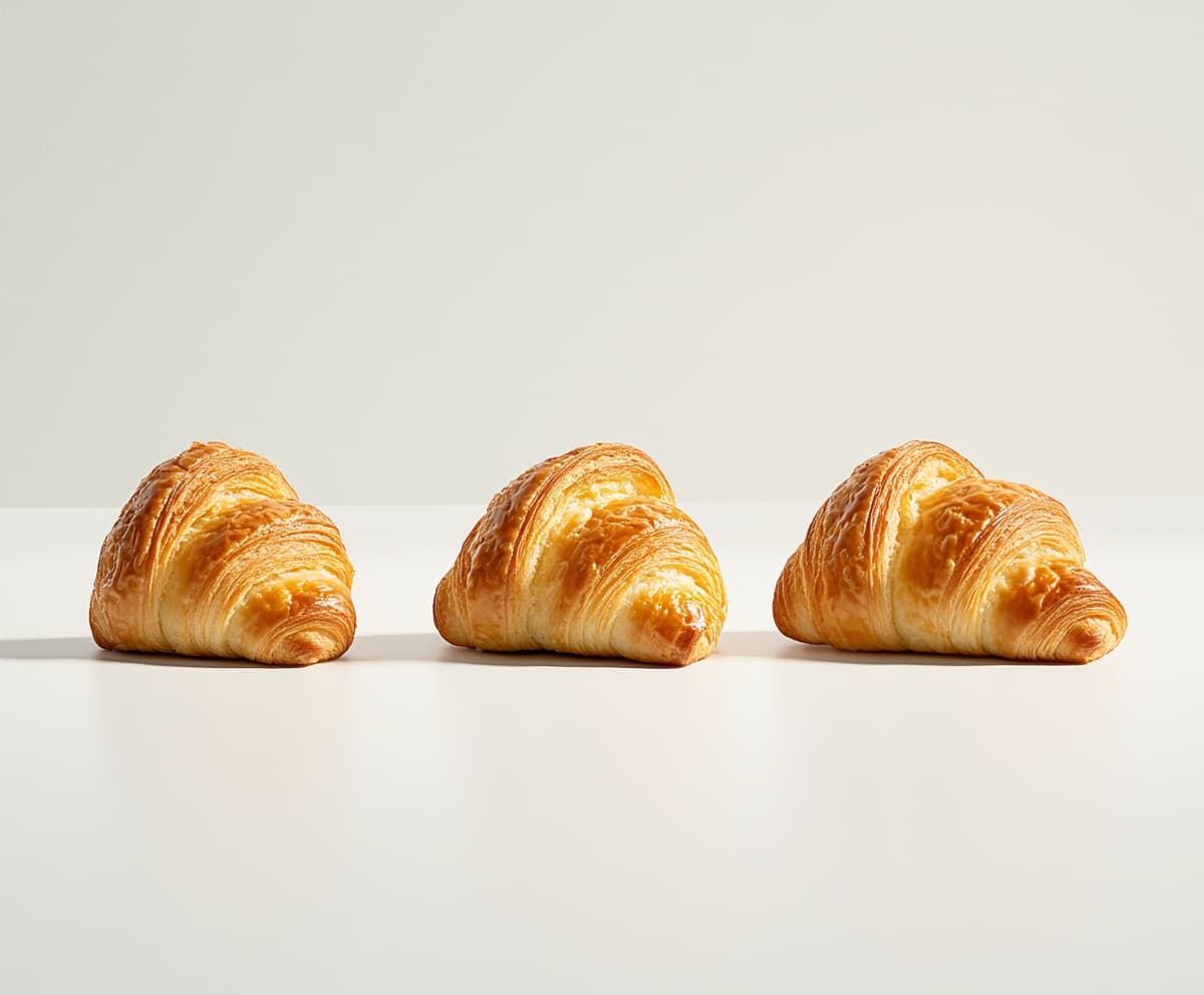 Croissants E Pão De Leite