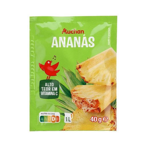AUCHAN Bebida Instantânea Ananás 40 g AUCHAN Bebida Instantânea Ananás 40 g