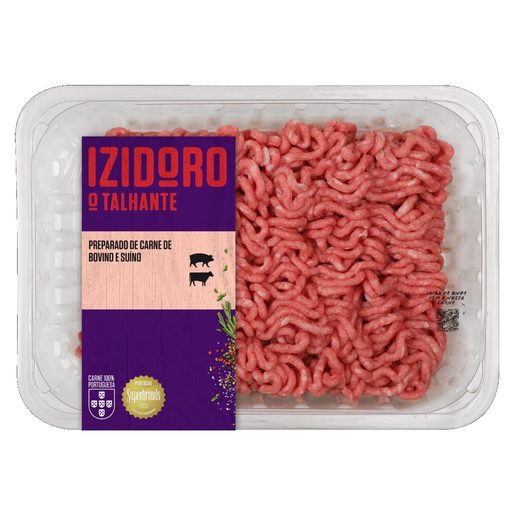 IZIDORO Preparado de Carne Picada de Bovino/Suino 500 g IZIDORO Preparado de Carne Picada de Bovino/Suino 500 g