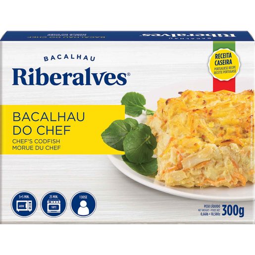RIBERALVES Bacalhau do Chef 300 g