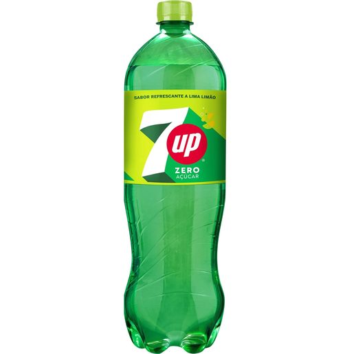 7UP Zero Refrigerante com Gás Lima Limão 1 L