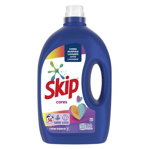 SKIP Detergente Líquido Máquina da Roupa Cores 56 lv