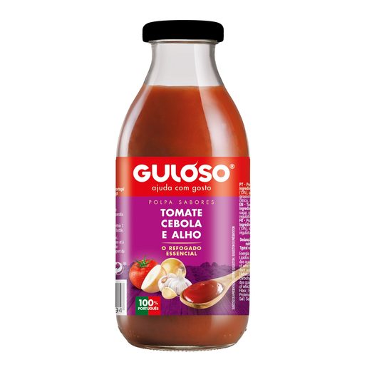 GULOSO Polpa de Tomate Com Cebola E Alho 500 g