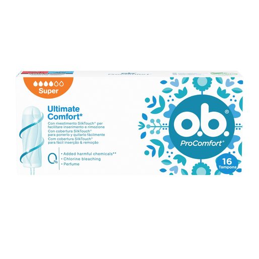 O.B. Tampão ProComfort Super 16 un