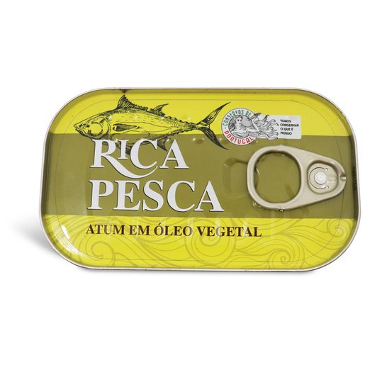 RICA PESCA Atum em Posta com Óleo Vegetal 110 g