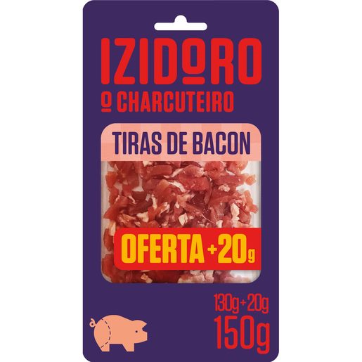 IZIDORO Tiras de Bacon 130 g