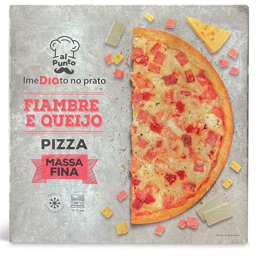 DIA AL PUNTO Pizza Queijo E Fiambre 350 g