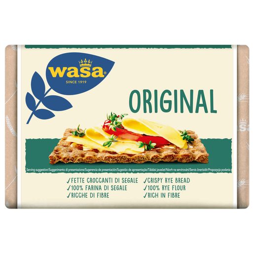 WASA Tostas Crispbread Original 275 g