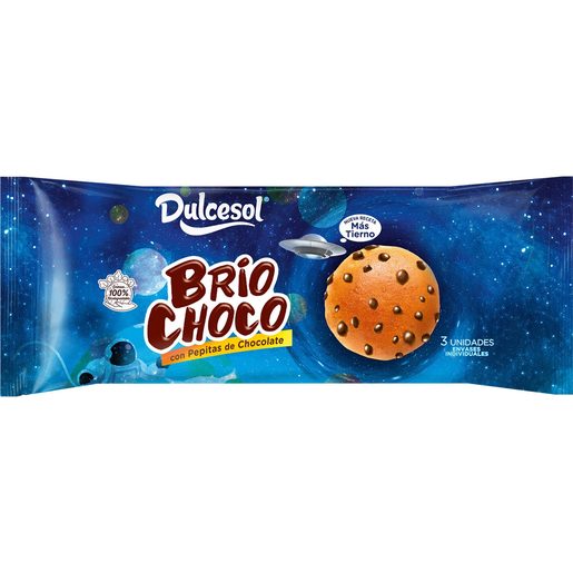 DULCESOL Briochoco (3 un) 120 g DULCESOL Briochoco (3 un) 120 g