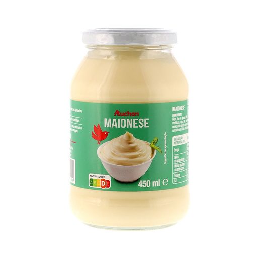 AUCHAN Maionese Vidro 450 ml AUCHAN Maionese Vidro 450 ml