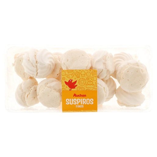 AUCHAN Suspiros Finos 70 g AUCHAN Suspiros Finos 70 g