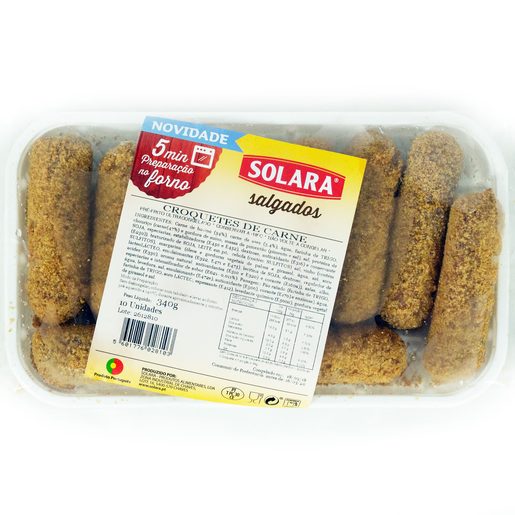 SOLARA Croquetes de Carne Para Forno 340 g
