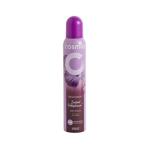 COSMIA Desodorizante Spray Perfumado sem Manchas 200 ml