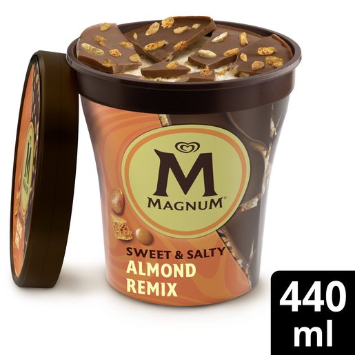 MAGNUM Gelado Sweet & Salty Almond Remix 440 ml